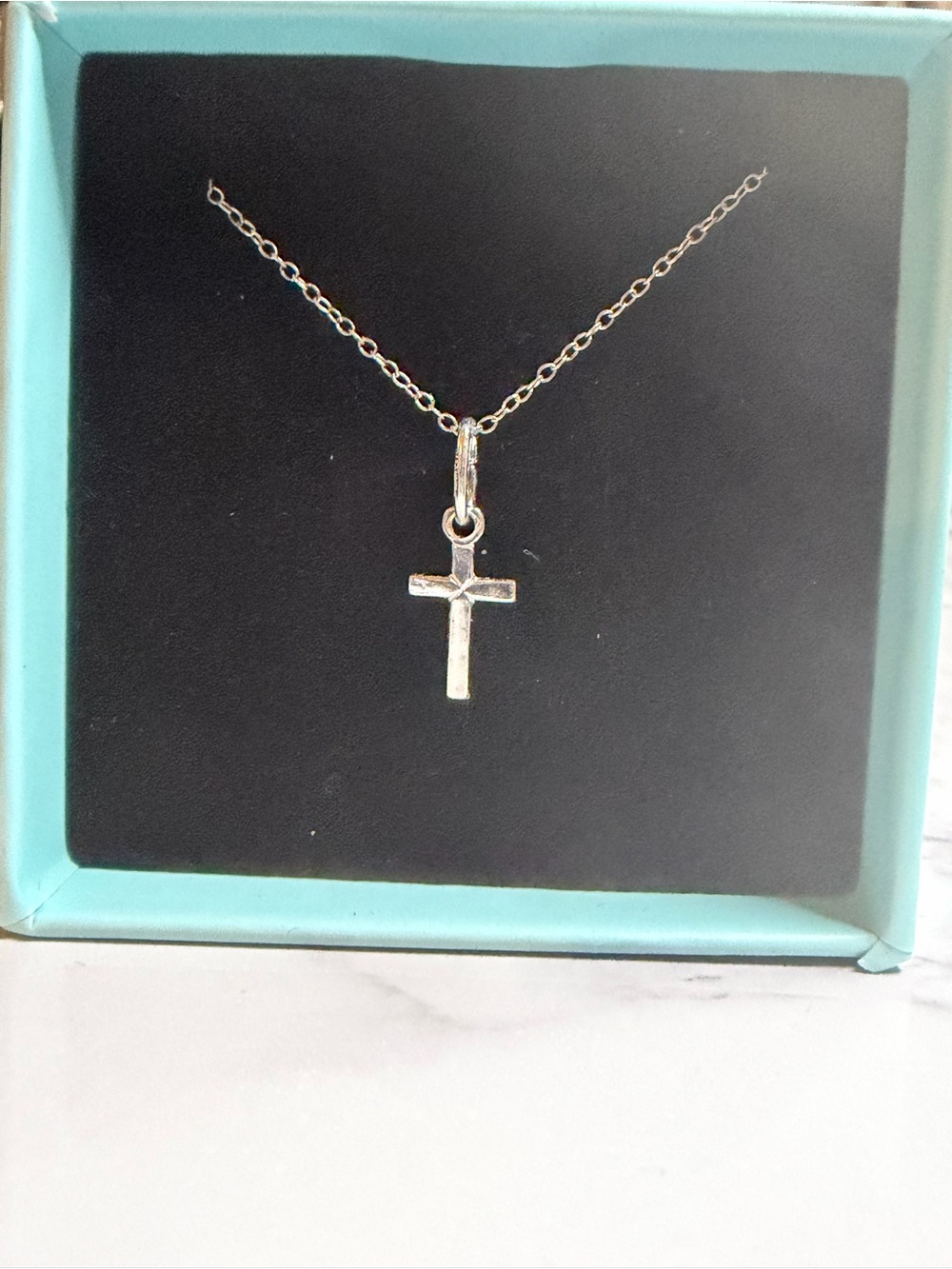 925 Sterling Silver Cross Necklace